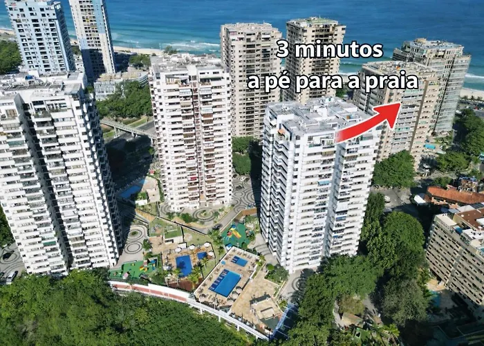 Praia da Barra da Tijuca, localização maravilhosa Rio de Janeiro